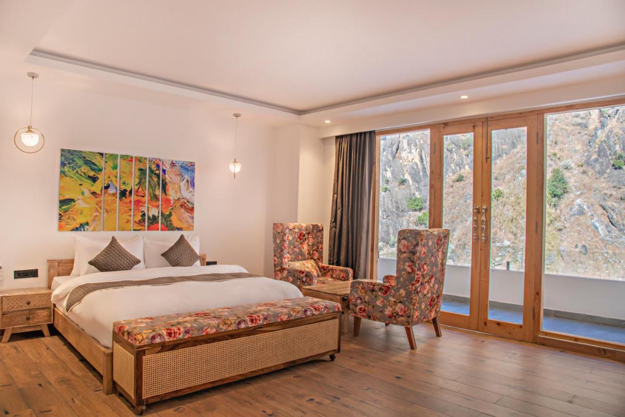 Echor Palm Bliss Riverside Resort & Spa Kasol Buitenkant foto
