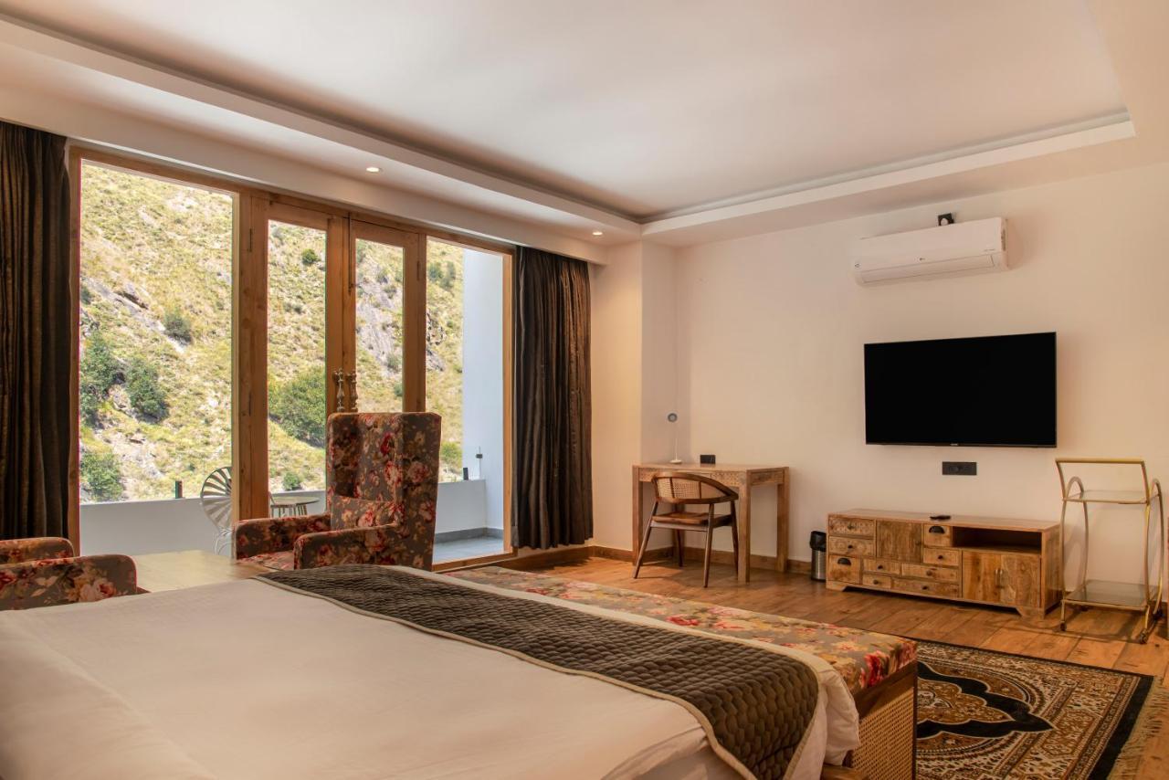 Echor Palm Bliss Riverside Resort & Spa Kasol Buitenkant foto